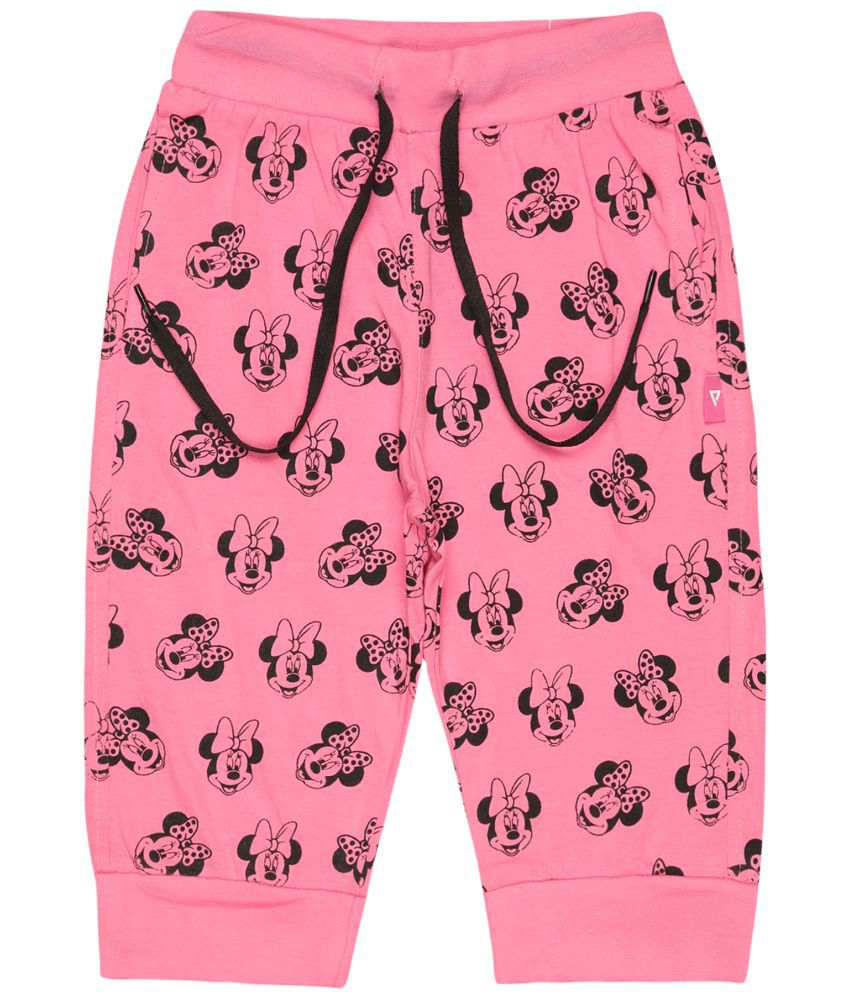     			Bodycare - Pink Cotton Girls Capris ( Pack of 1 )