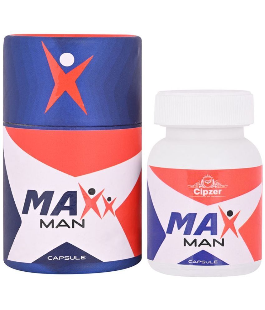     			cipzer max man capsules, sex Power increase booter for men, 60 capsules