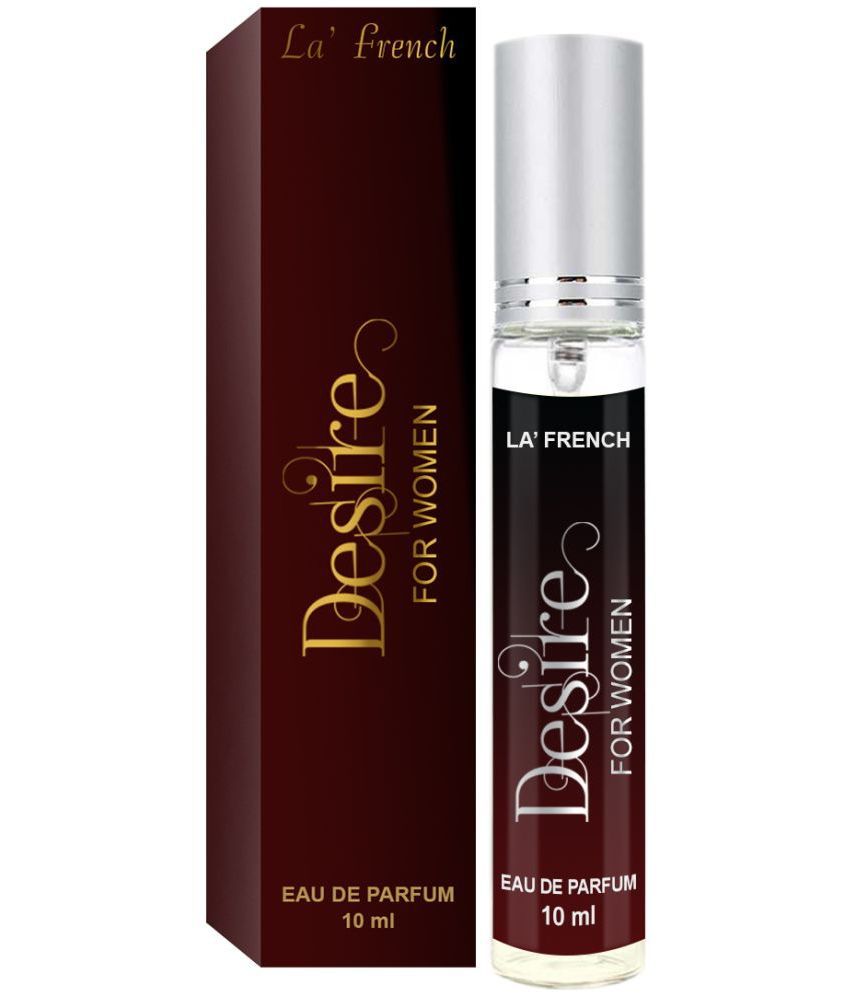     			LA FRENCH - Desire Eau De Parfum (EDP) For Women 10ml ( Pack of 1 )