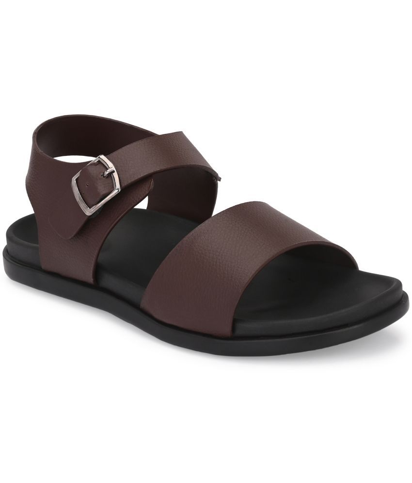     			Leeport - Brown Men's Sandals