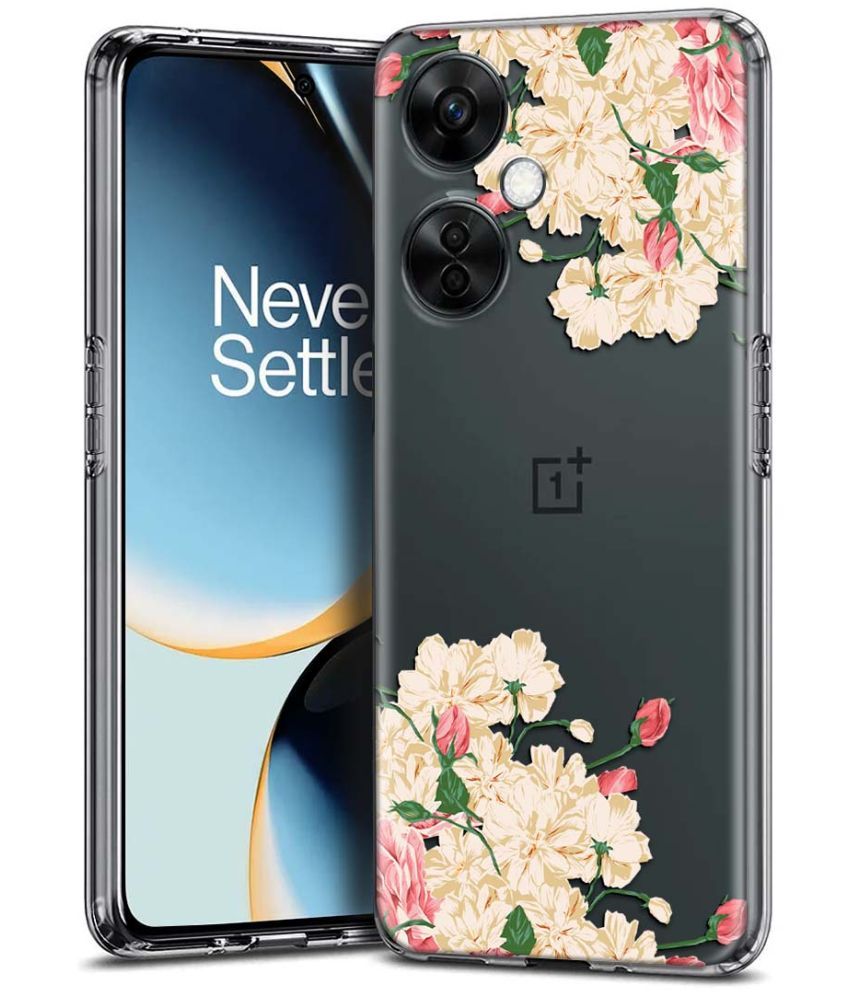     			NBOX - Multicolor Printed Back Cover Silicon Compatible For Oneplus Nord CE 3 Lite 5G ( Pack of 1 )