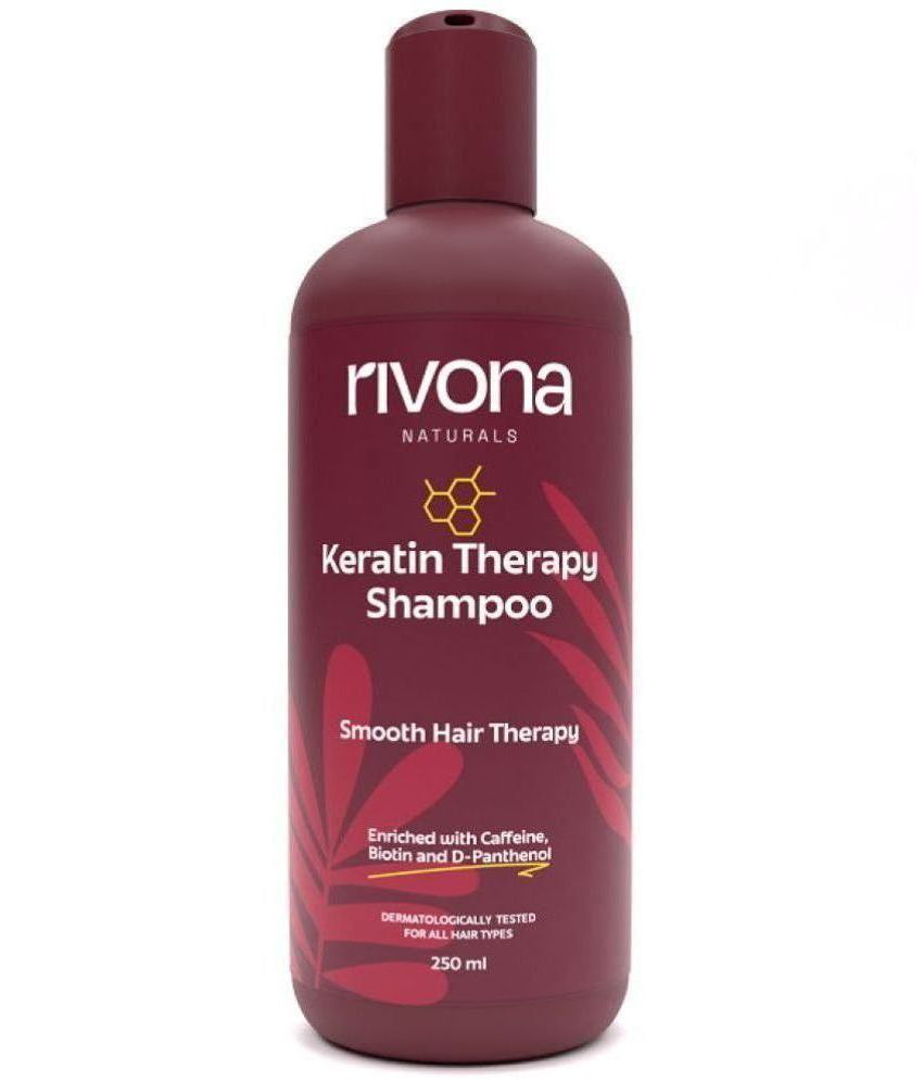     			Rivona Naturals Keratin Therapy Daily Care Shampoo, Repair + Smoothen, All Hair types, 250 ml