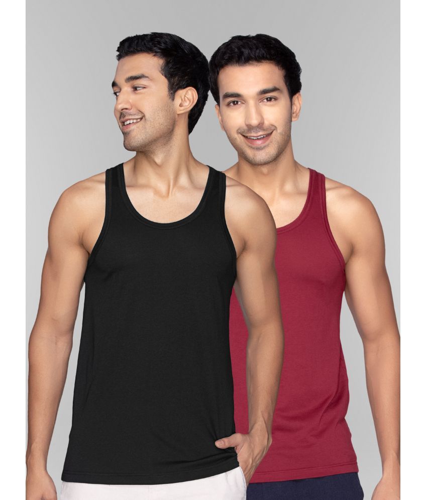     			XYXX Pack of 2 Modal Men's Vest ( Multicolor )