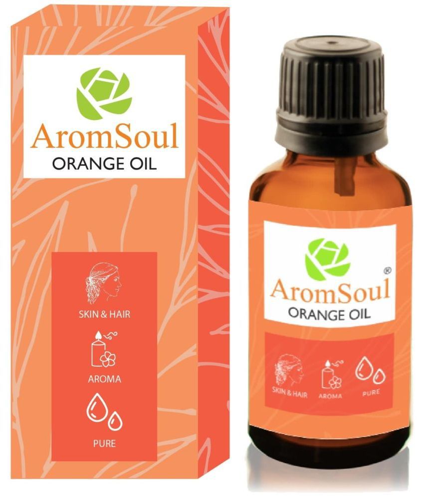     			aromsoul - Orange Essential Oil 30 mL ( Pack of 1 )