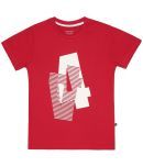 Bodycare Pack of 1 Boys Cotton T-Shirt ( Red )