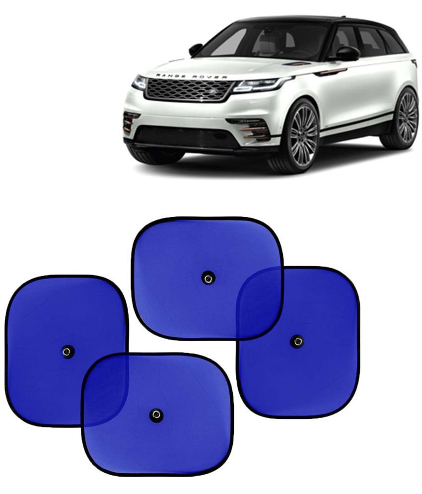     			Kingsway Car Window Curtain Sticky Sun Shades for Land Rover Range Rover Velar, 2018 Onwards Model, Universal Fit Sunshades for Side Window, Rear Window, Color : Blue, 4 Pieces