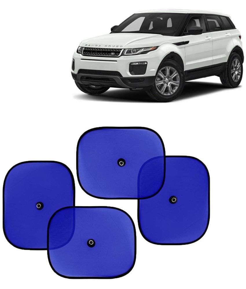     			Kingsway Car Window Curtain Sticky Sun Shades for Land Rover Range Rover Evoque, 2018 Onwards Model, Universal Fit Sunshades for Side Window, Rear Window, Color : Blue, 4 Pieces