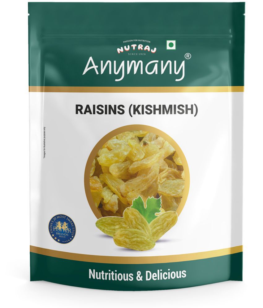     			Nutraj Anymany Seedless Green Kishmish Raisins 400g