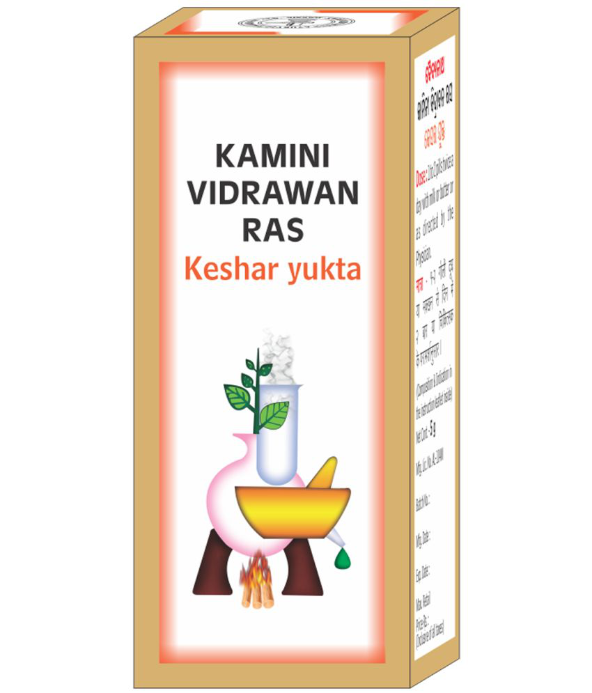     			Vansaar Kamini Vidrawan Ras Keshar Yukta (K.Y.U) 10gm Tablet