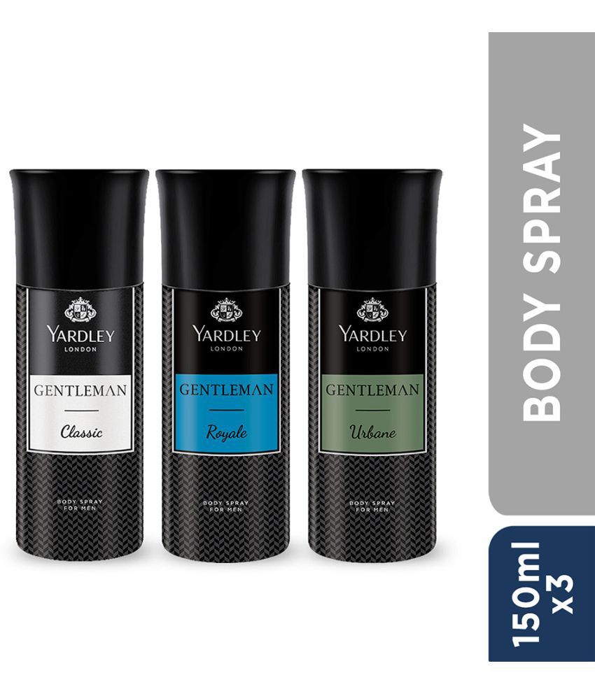    			Yardley - Yardley London Deo Body Spray for Men Deodorant Spray for Men 476 ml ( Pack of 3 )