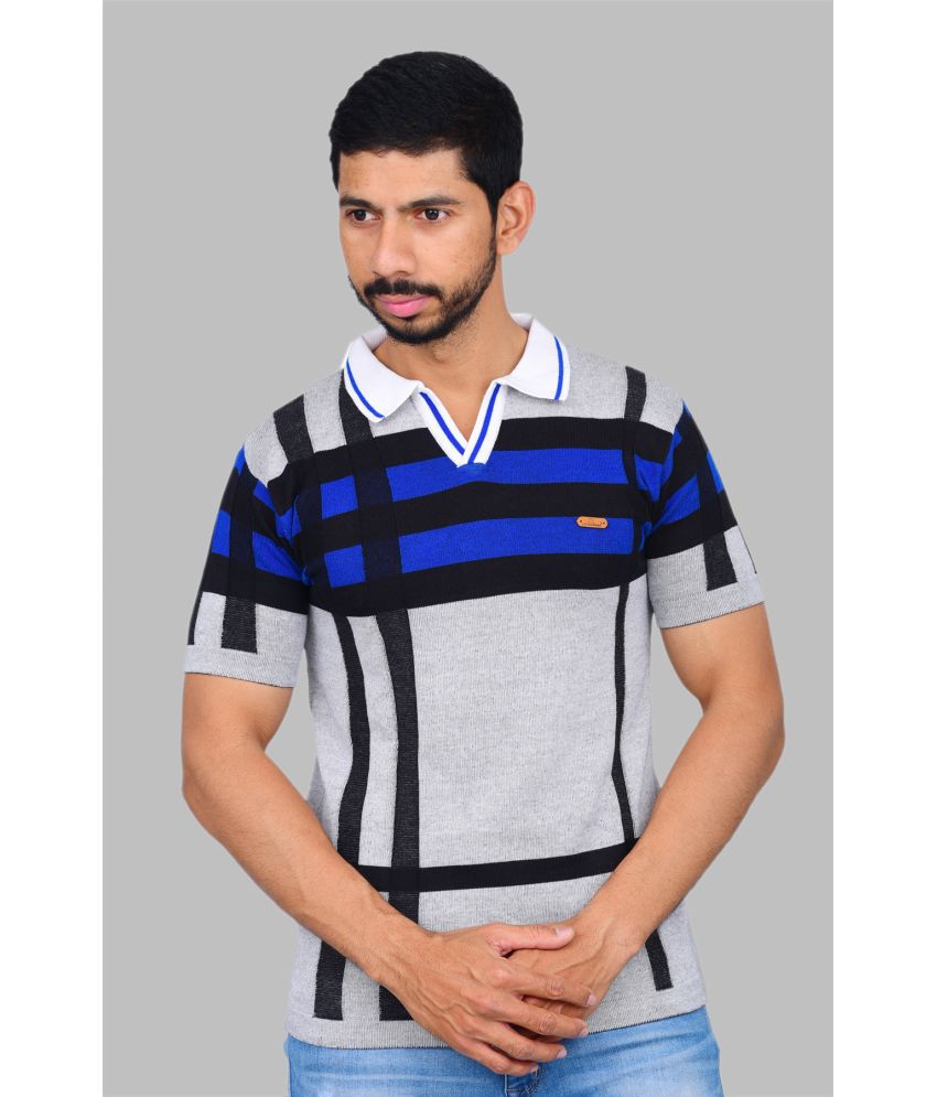     			cottonavenue - Multicolor Cotton Blend Regular Fit Men's Polo T Shirt ( Pack of 1 )