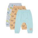 MINI KLUB Pack of 3 Baby Boys Cotton Trackpant ( Multi Color )