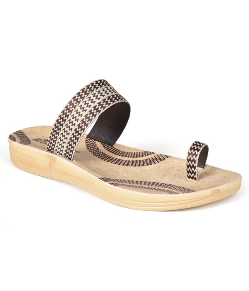     			Ajanta - Beige Women's Flats