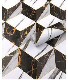 FLIP ZONE - Abstract Wallpaper ( 45 x 300 ) cm ( Pack of 1 )
