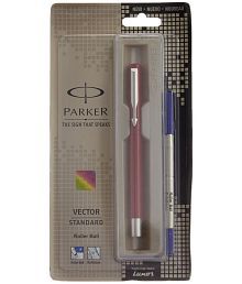 Parker Vector Standard CT Roller Ball Pen (Red), Pack Of 4