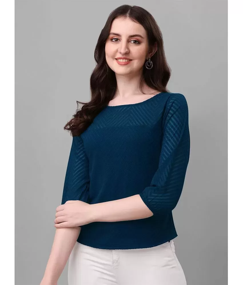 De Moza - Navy Blue Cotton Women's Crop Top ( Pack of 1 ) - Buy De Moza - Navy  Blue Cotton Women's Crop Top ( Pack of 1 ) Online at Best Prices in India  on Snapdeal