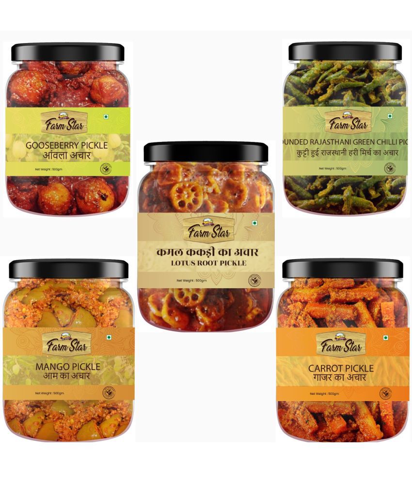     			Farm Star - Combo Pack Pickle 2.5 kg Pack of 5