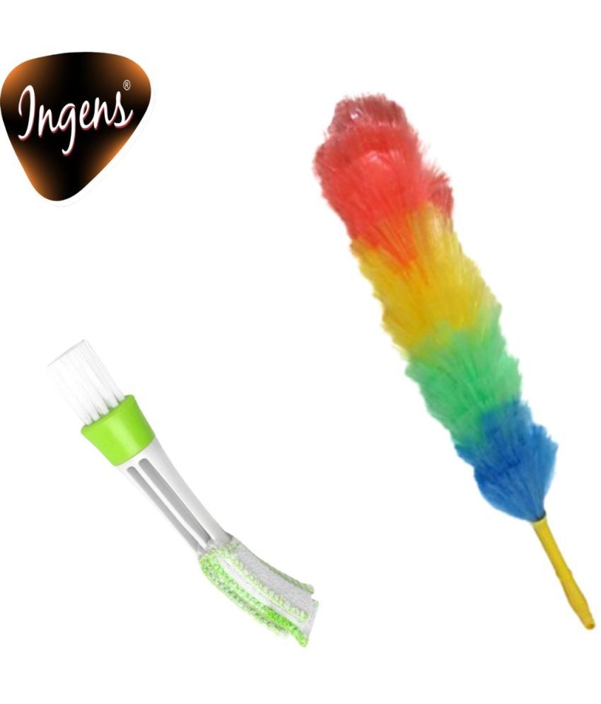     			INGENS - Plastic Duster ( Pack of 2 )