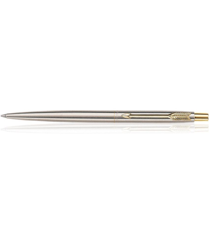     			Parker Classic Stainless Steel GT Ball Pen, Pack Of 4
