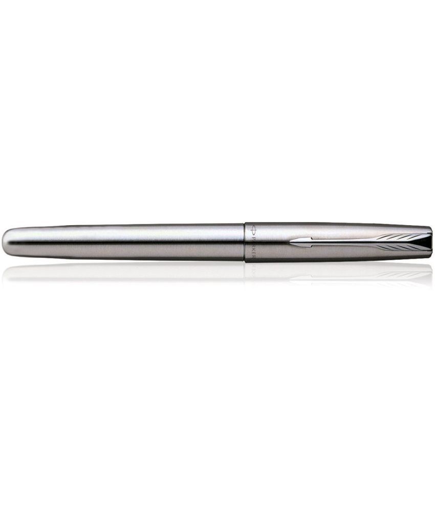     			Parker Frontier Stainless Steel CT Fountain Pen, Pack Of 2