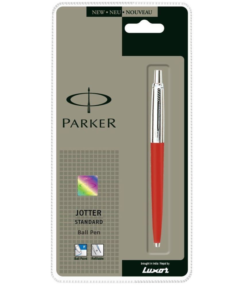     			Parker Jotter Standard CT Ball Pen (Red), Pack Of 6