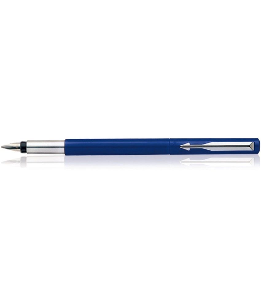     			Parker Vector Standard Calligraphy CT Fountain Pen (Blue), Pack Of 3