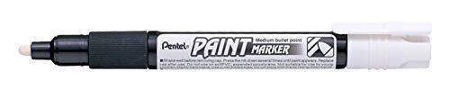     			Pentel Cellulose Paint Marker - Medium Bullet Tip - MMP20 - [Pack of 3] - White