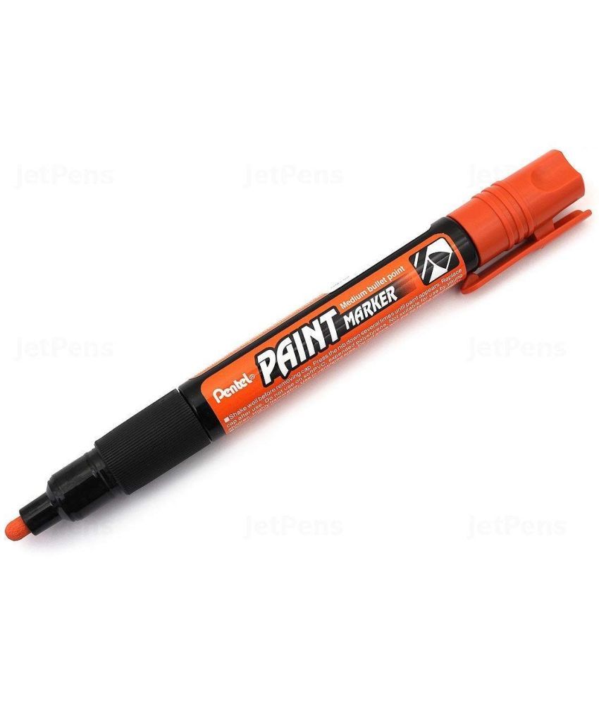     			Pentel Cellulose Paint Marker - Medium Bullet Tip - MMP20 - [Pack of 6] - Orange