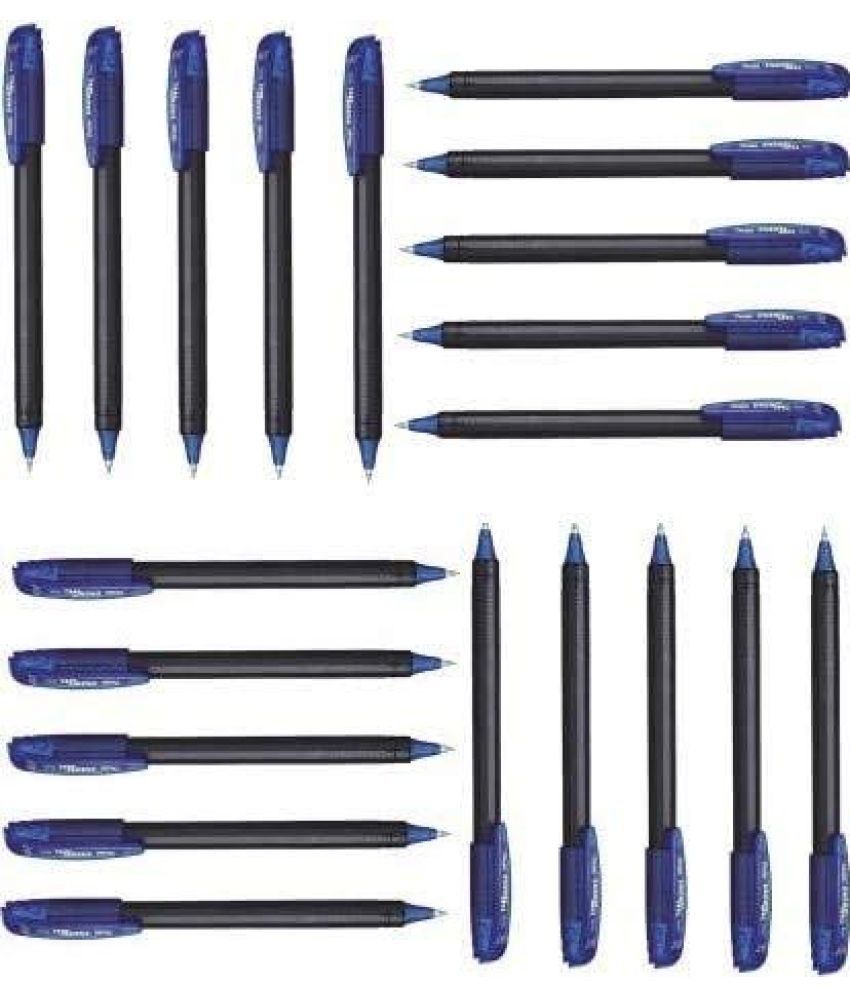     			Pentel EnerGel Roller Gel Pen 0.7MM - Pack of 20 (Blue)