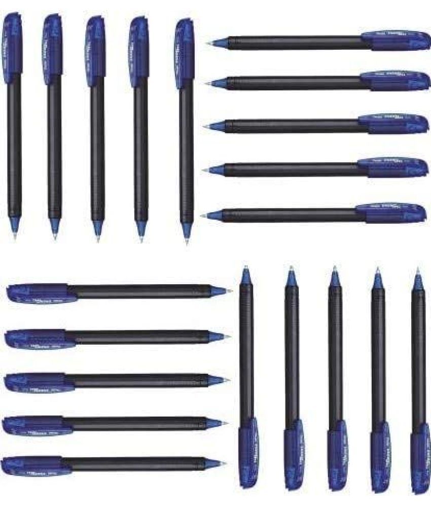     			Pentel EnerGel Roller Gel Pen 0.7MM - Pack of 20 (Blue)