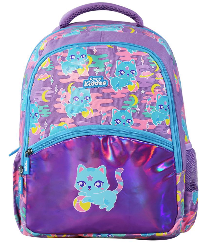     			Smily Kiddos 10 Ltrs Purple Polyester College Bag