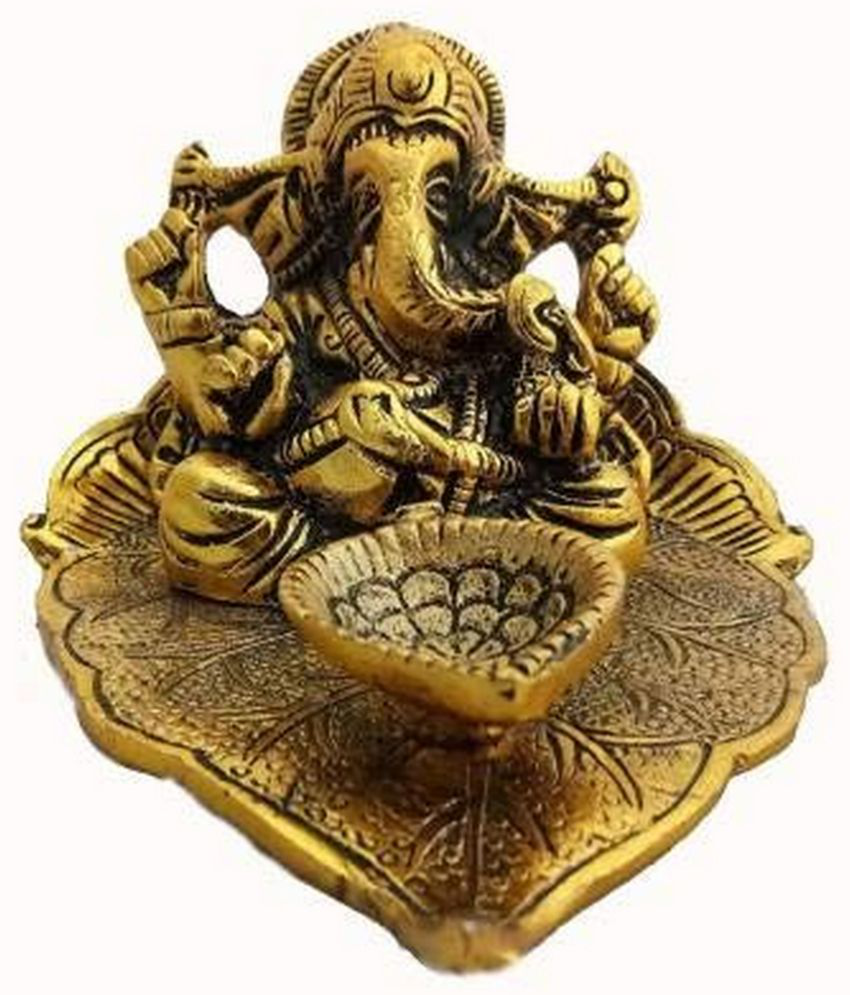     			TISYAA - Patta Ganesh 10 cm ( Pack of 1 )