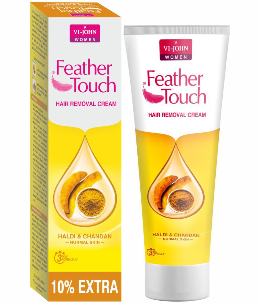     			VIJOHN Feather Touch Haldi Chandan Hair Removal Cream for Normal Skin, 110g