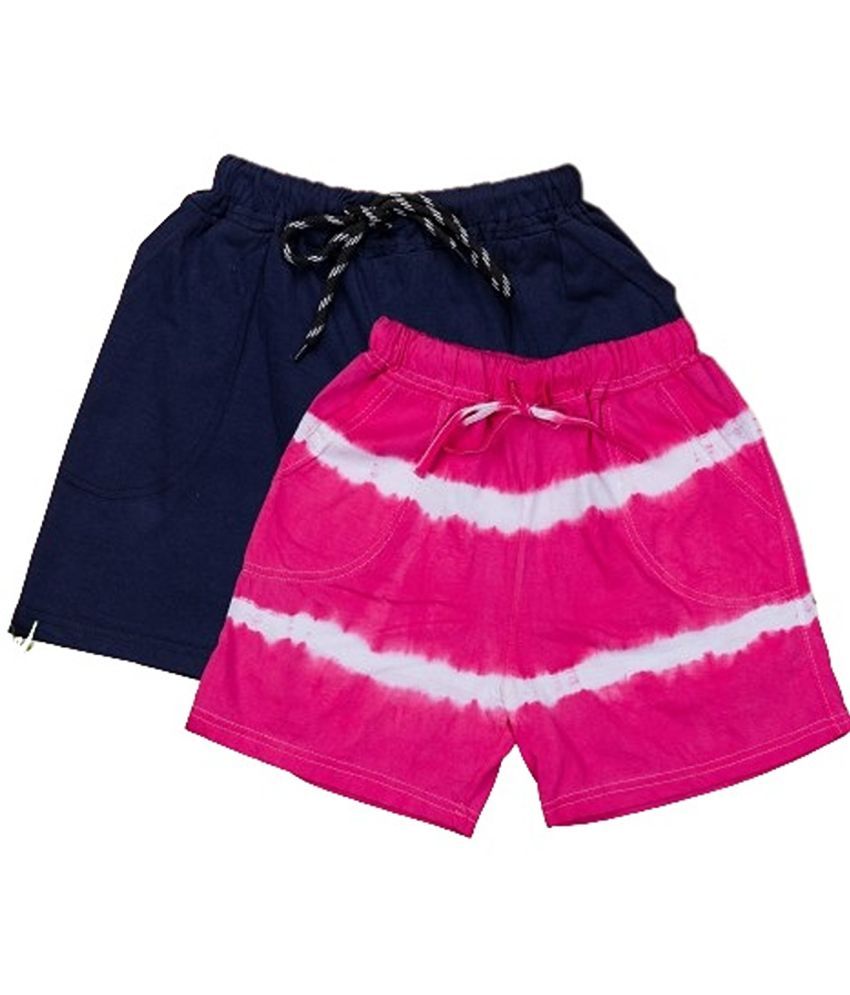     			powermerc Cotton Hot Pants - Pink Pack of 2