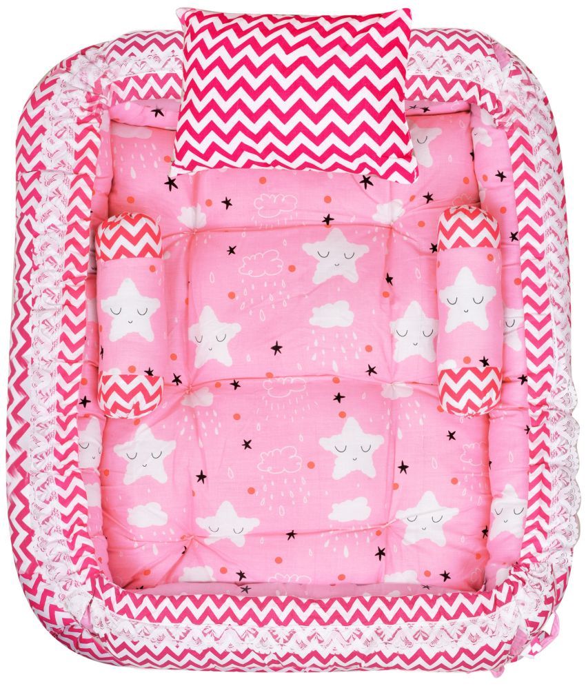     			rotate Pink Cotton ( 1 pcs) Bedding Sets