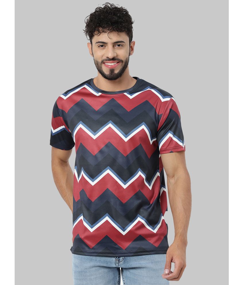     			Crastic - Red Polyester Regular Fit Men's T-Shirt ( Pack of 1 )