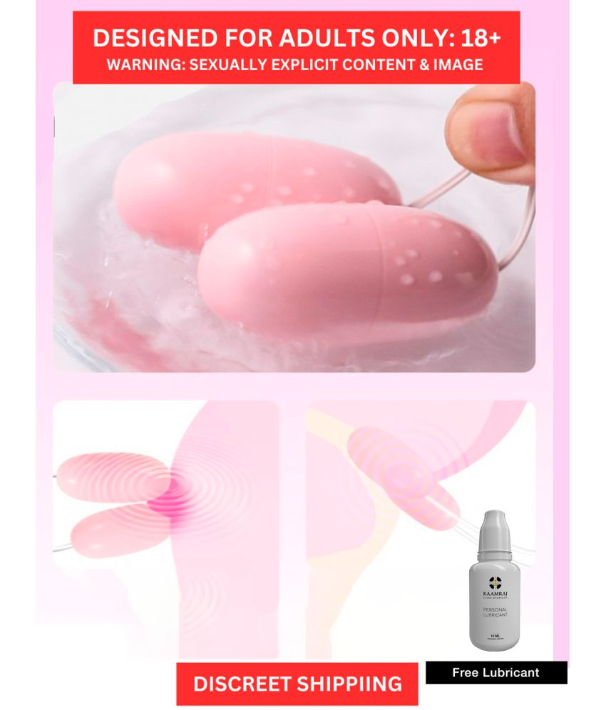     			Naughty Nights USB powered Waterproof Double Stimulator Egg Vibrator with Multiple Vibration Mode For Women