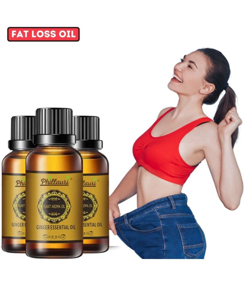     			Phillauri Fat Loss Oil For A Fat Burner Slimming Oil Shaping & Firming Oil 90 mL Pack of 3