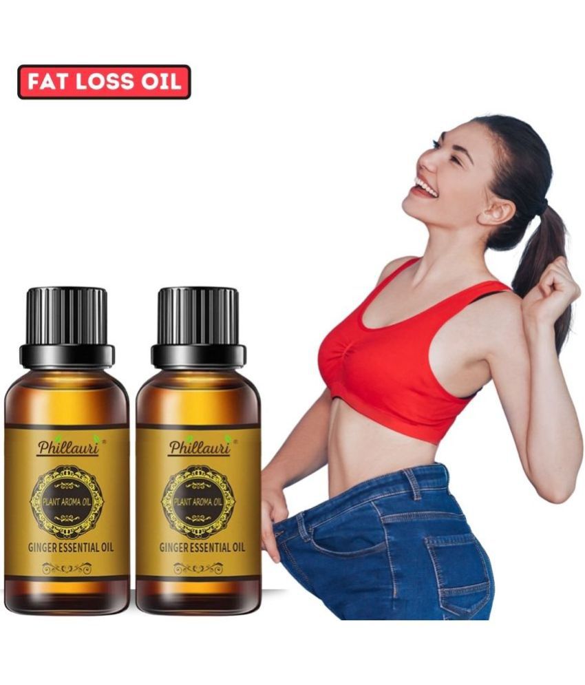     			Phillauri Fat Loss Oil For A Slimming Oil Shaping & Firming Oil 60 mL Pack of 2