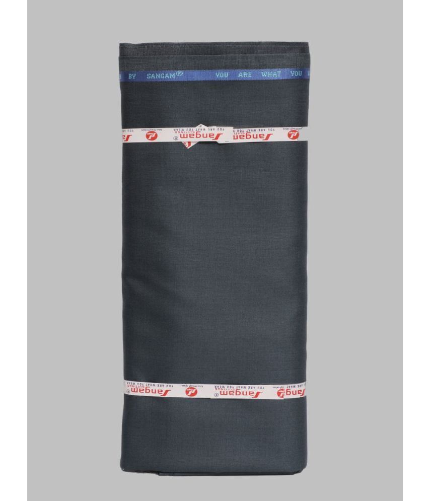     			Sangam - Blue Cotton Blend Men's Suit Length ( Pack of 1 )