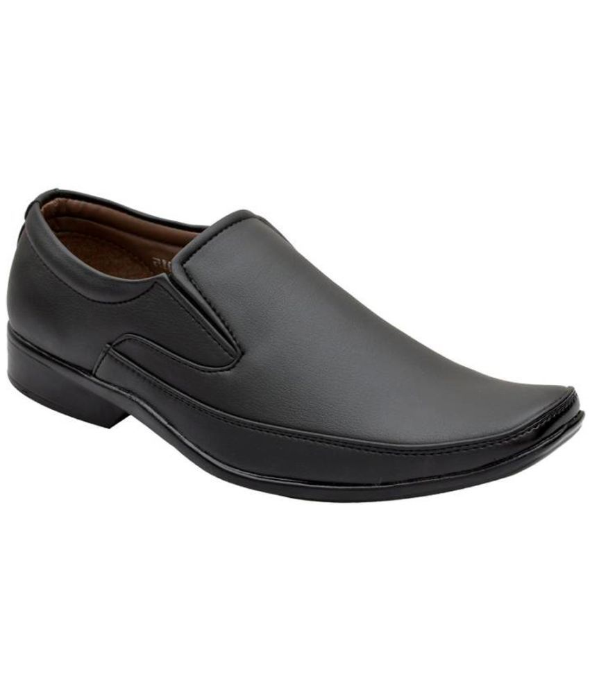     			vitoria - Black Men's Slip On Formal Shoes