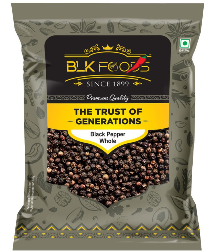     			BLK FOODS _Daily Black Pepper Whole (Kali Mirch Sabut) 200g 200 gm