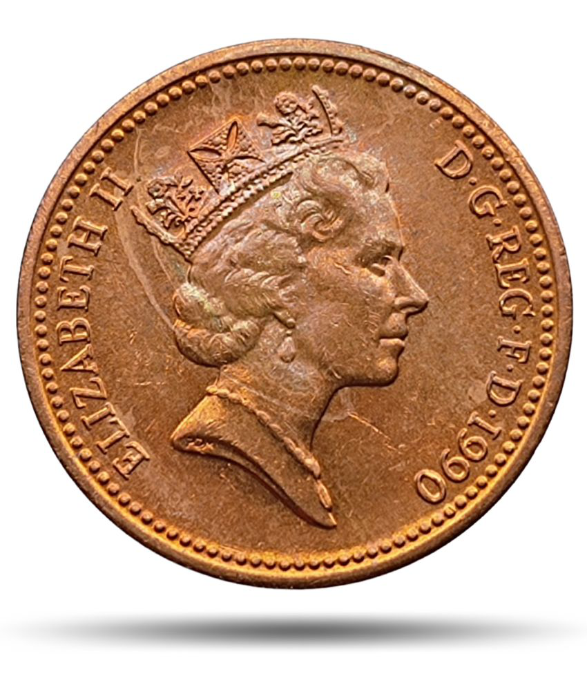     			Coiniacs - UNC 1 Penny Elizabeth II 1985-92 UK 1 Bronze Numismatic Coins