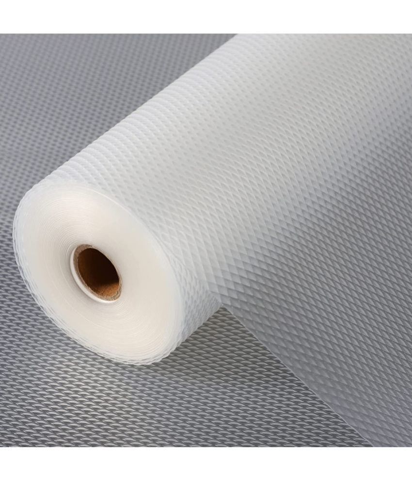     			EASYHOME Multipurpose ( 45 cm X 5 m) EVA Anti-Slip Mat Liners For Bathroom, Kitchen, Fridge & Table Mat- Transparent (45cmx500cm)