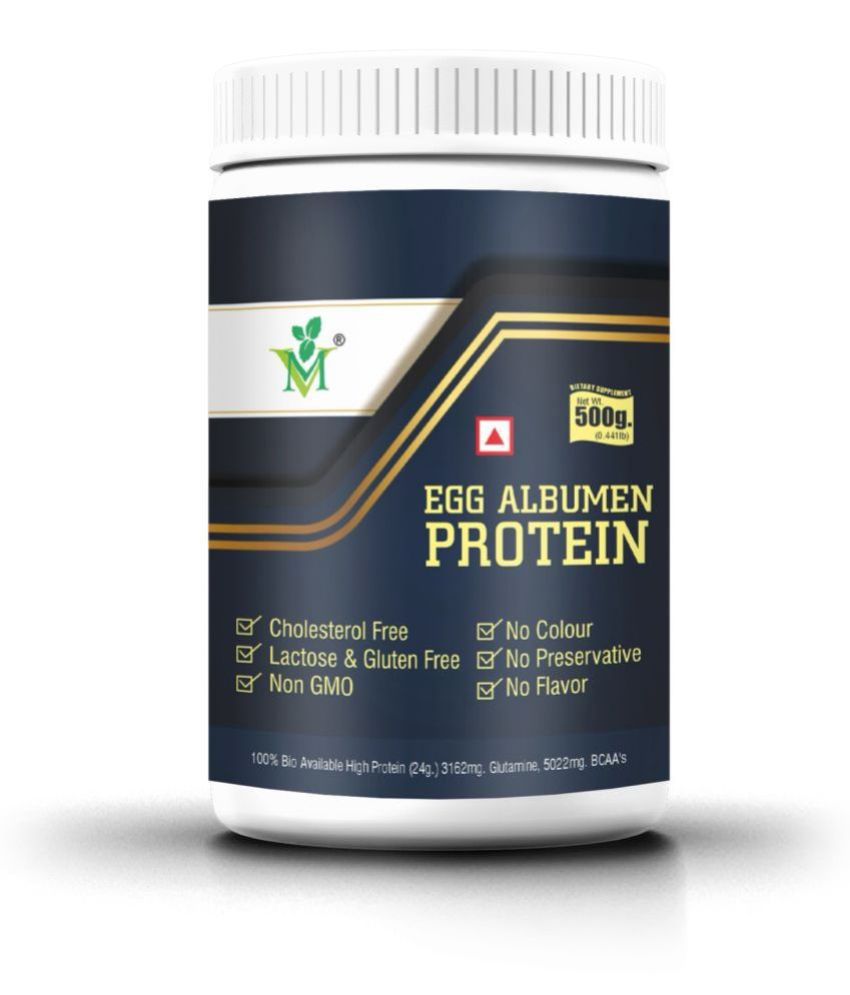     			Egg Albumen White Protein Powder - 500gm