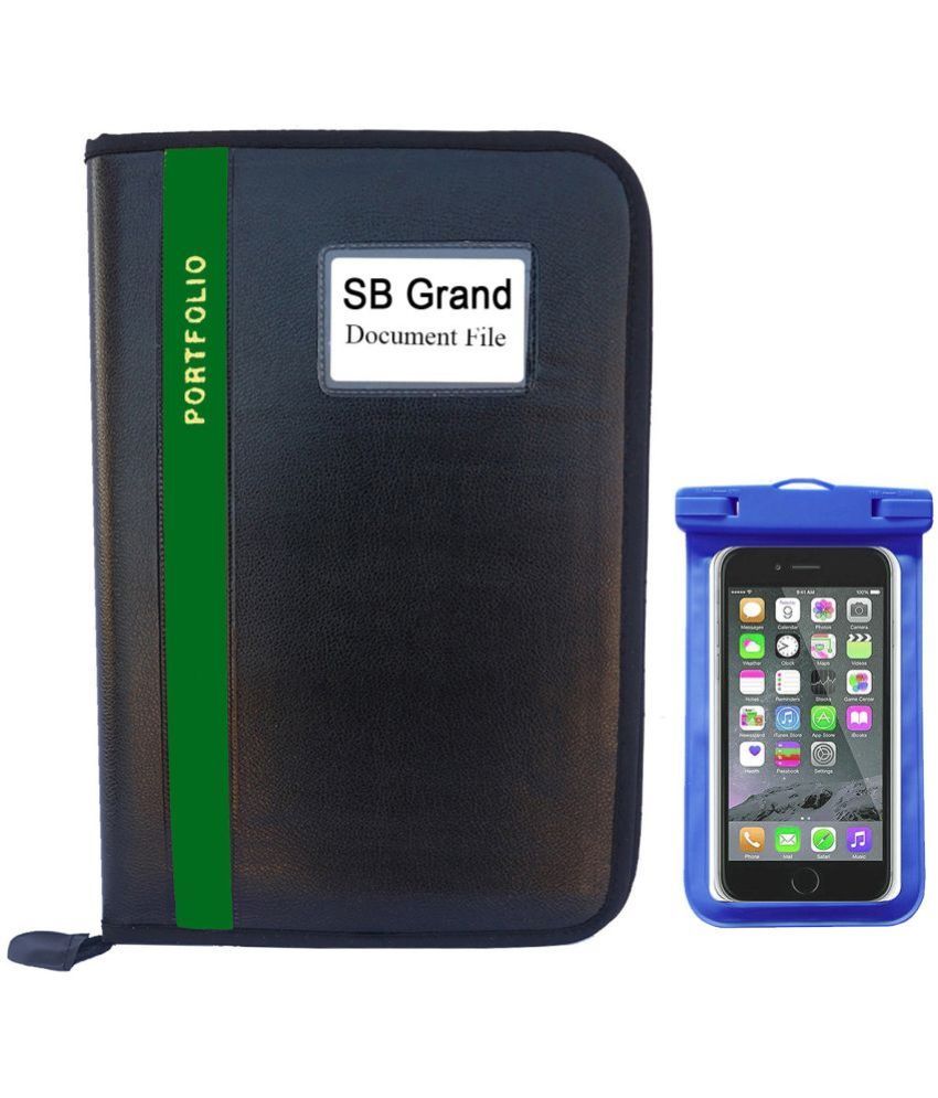     			Sb Grand - Green Document Bag ( Pack of 2 )