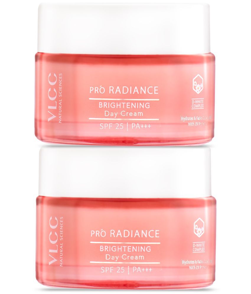     			VLCC Pro Radiance Skin Brightening Day Cream SPF 25 PA +++, 50 g (Pack of 2)