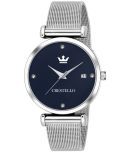 Crestello - Silver Metal Analog Womens Watch