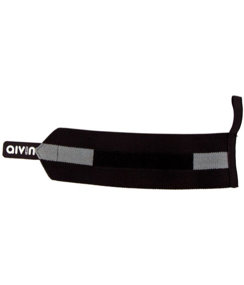     			Aivin Black Wrist Support ( Pack of 1 )