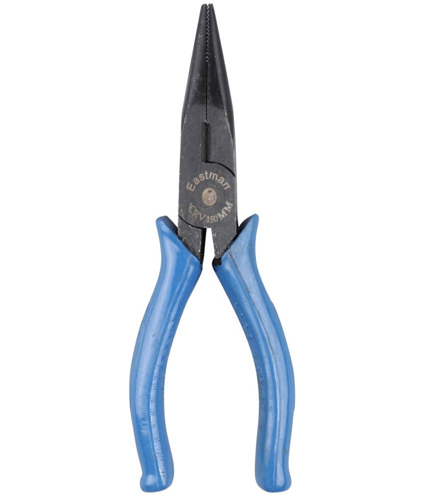     			Eastman Long Nose Plier, Selected Alloy Steel, Fully Polished, Size: -6/150mm, E-2023